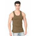 Unisex Cotton Ribbed Long Tank Top (S-XL)